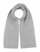 Manila Grace Womens Scarf in Light grey