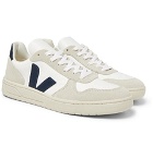 Veja - V-10 Suede, Leather and Rubber-Trimmed B-Mesh Sneakers - Men - White