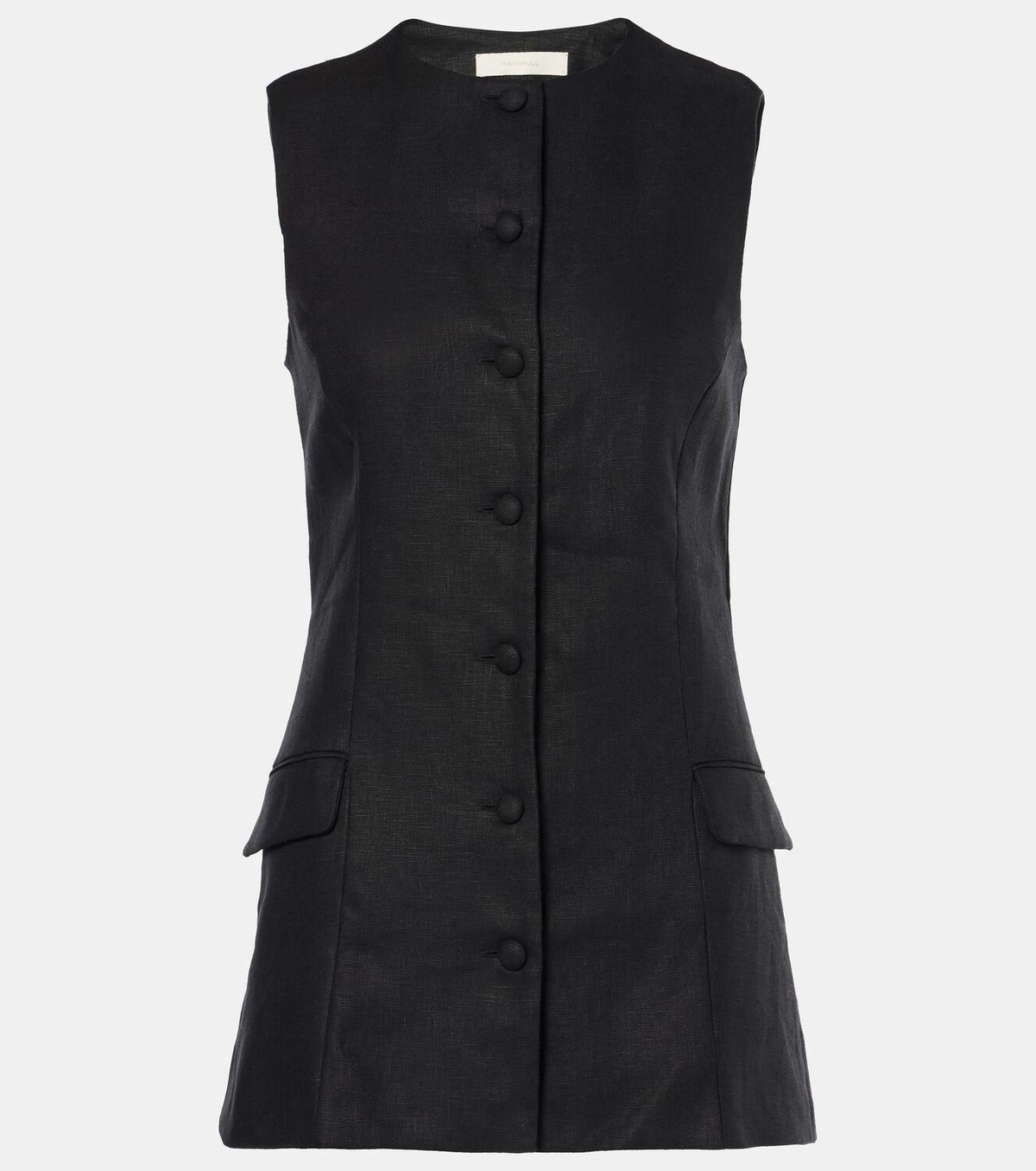 Faithfull Jane linen vest