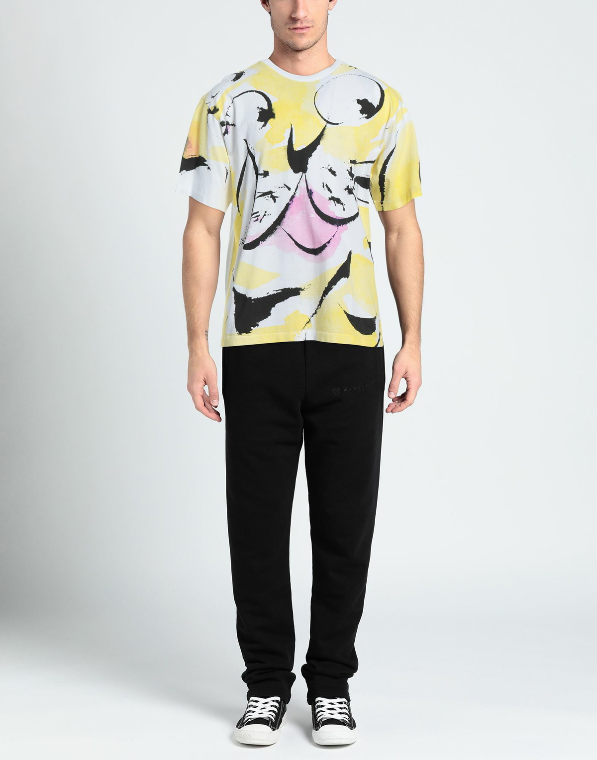 Kenzo Mens T-shirt in Yellow