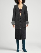 Christopher Kane Womens Cardigan Charcoal
