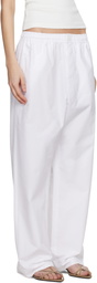 Carven White Pyjama Trousers
