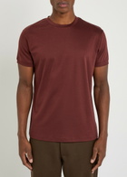 Raith Luxe Mercerised Cotton T-shirt Rust