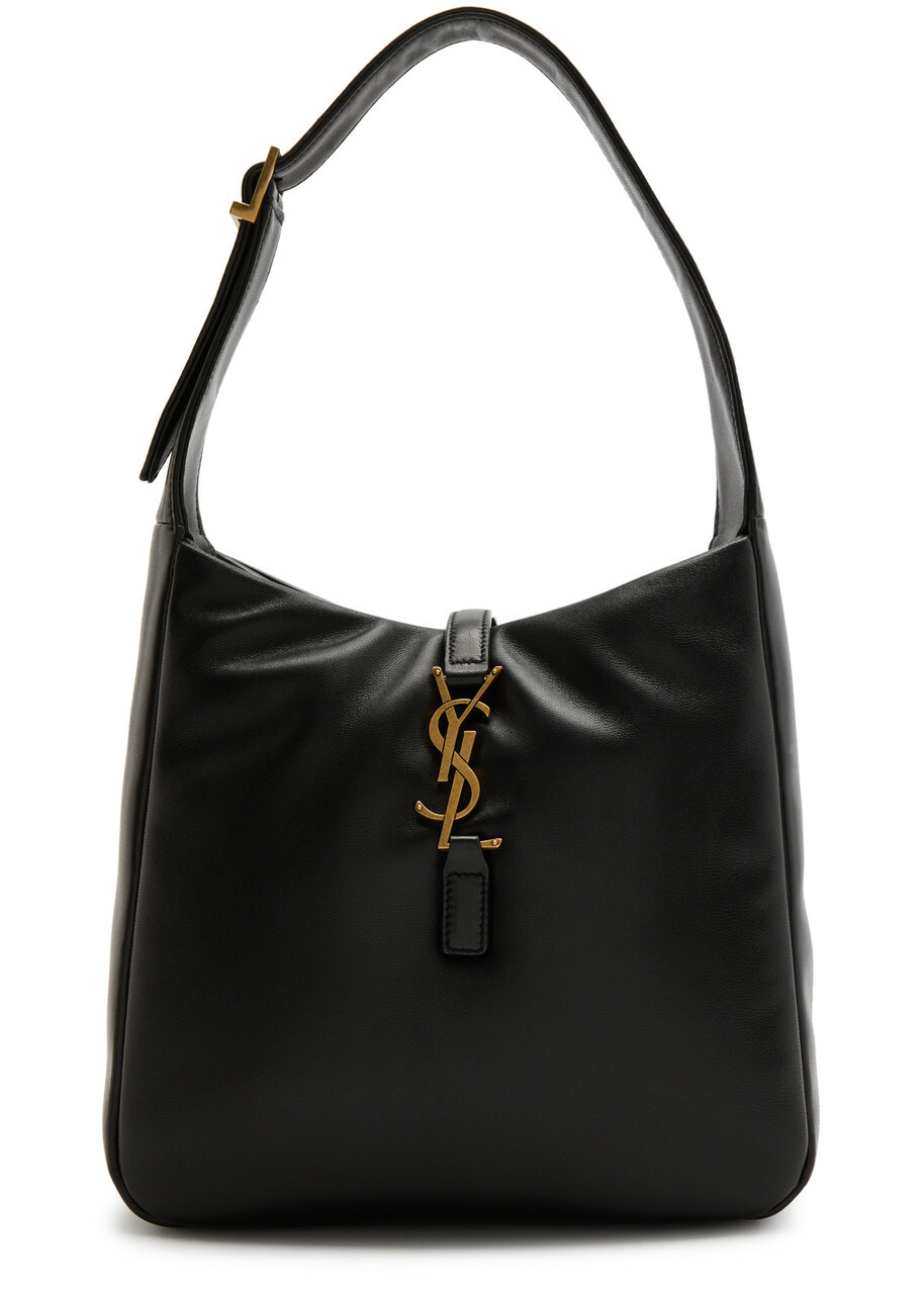 Saint Laurent Le 5 à 7 Padded Leather Hobo bag - Black - One Size