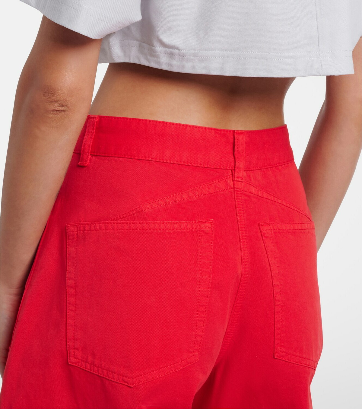 Alaïa Barrel-leg jeans