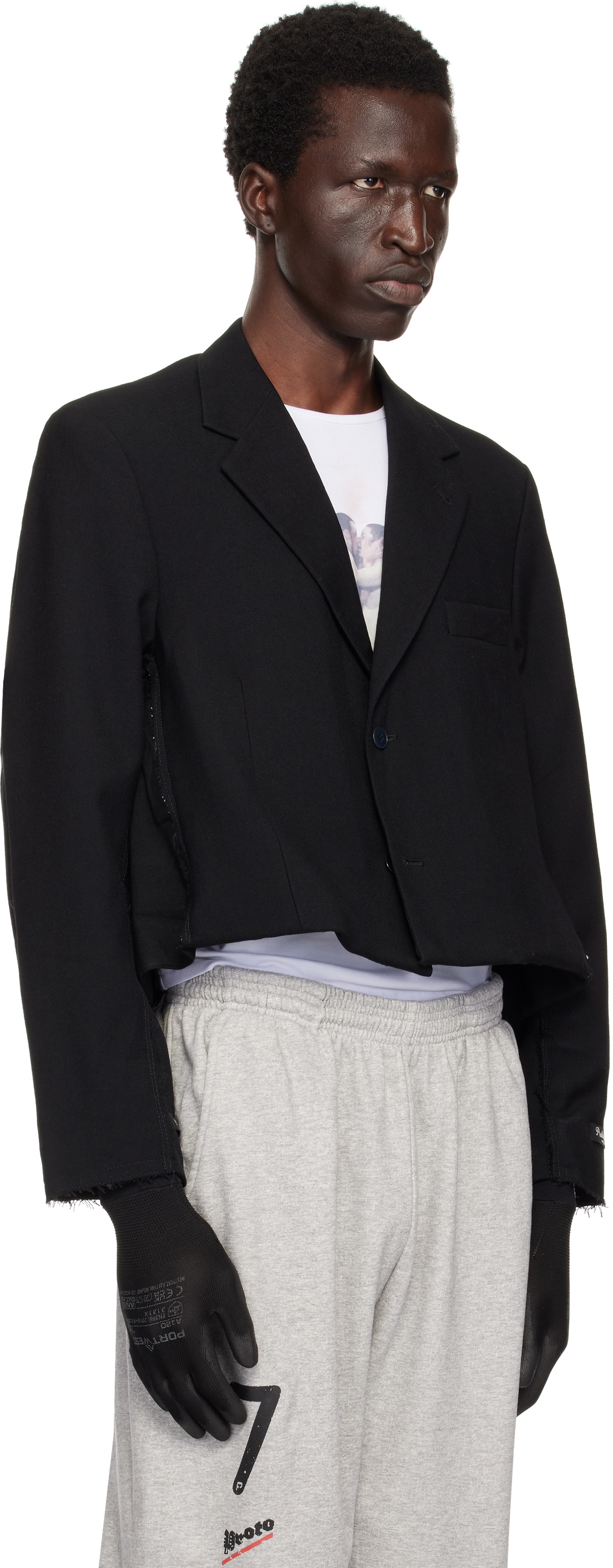 Prototypes Black Twoway Tailored Blazer