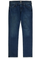 Paige Normandie Straight-leg Jeans Dark Blue