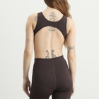 Jil Sander Women's Logo Activewear Bodysuit in Earth