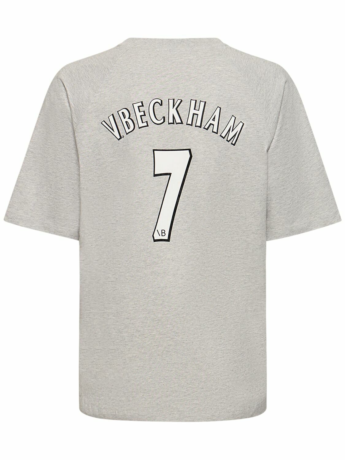 【VICTORIA BECKHAM】コットンジャージーTシャツ VICTORIA BECKHAM - Cotton Jersey Football T-shirt Victoria