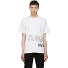 Rag and Bone White Wrap Around Logo T-Shirt