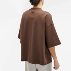 Nike Men's Tech Fleece Short Sleeve T-shirt in Baroque Brown