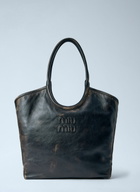 Miu Miu Ivy Leather Tote Bag