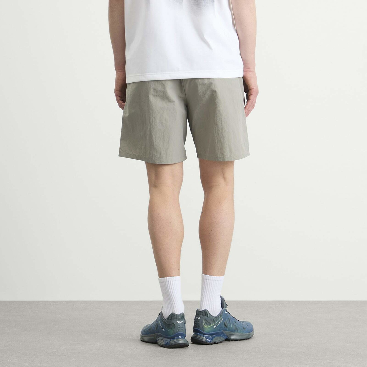 Goldwin Men's Nylon Shorts in Arid Beige
