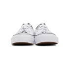 Converse Grey and White Elevated Chuck 70 OX Sneakers