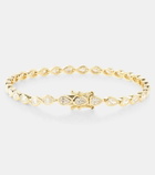 Anita Ko 18kt gold tennis bracelet with diamonds