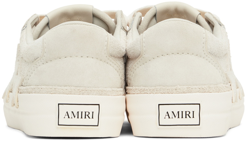 AMIRI Taupe Sunset Skate Low Sneakers Amiri AMIRI Taupe Sunset Skate Low Sneakers Amiri