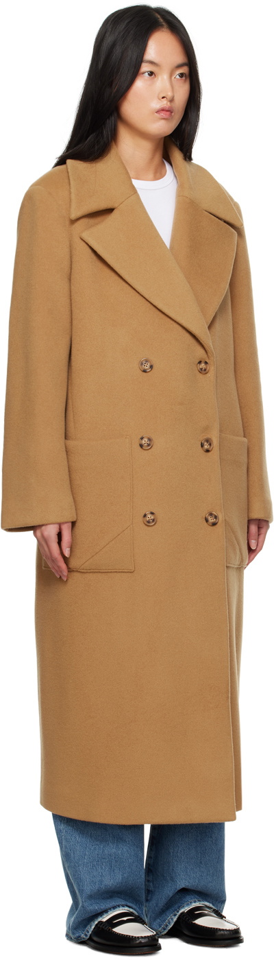 Elleme Beige Boyfriend Coat