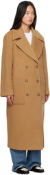 Elleme Beige Boyfriend Coat