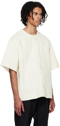 Jil Sander Off-White Crewneck T-Shirt