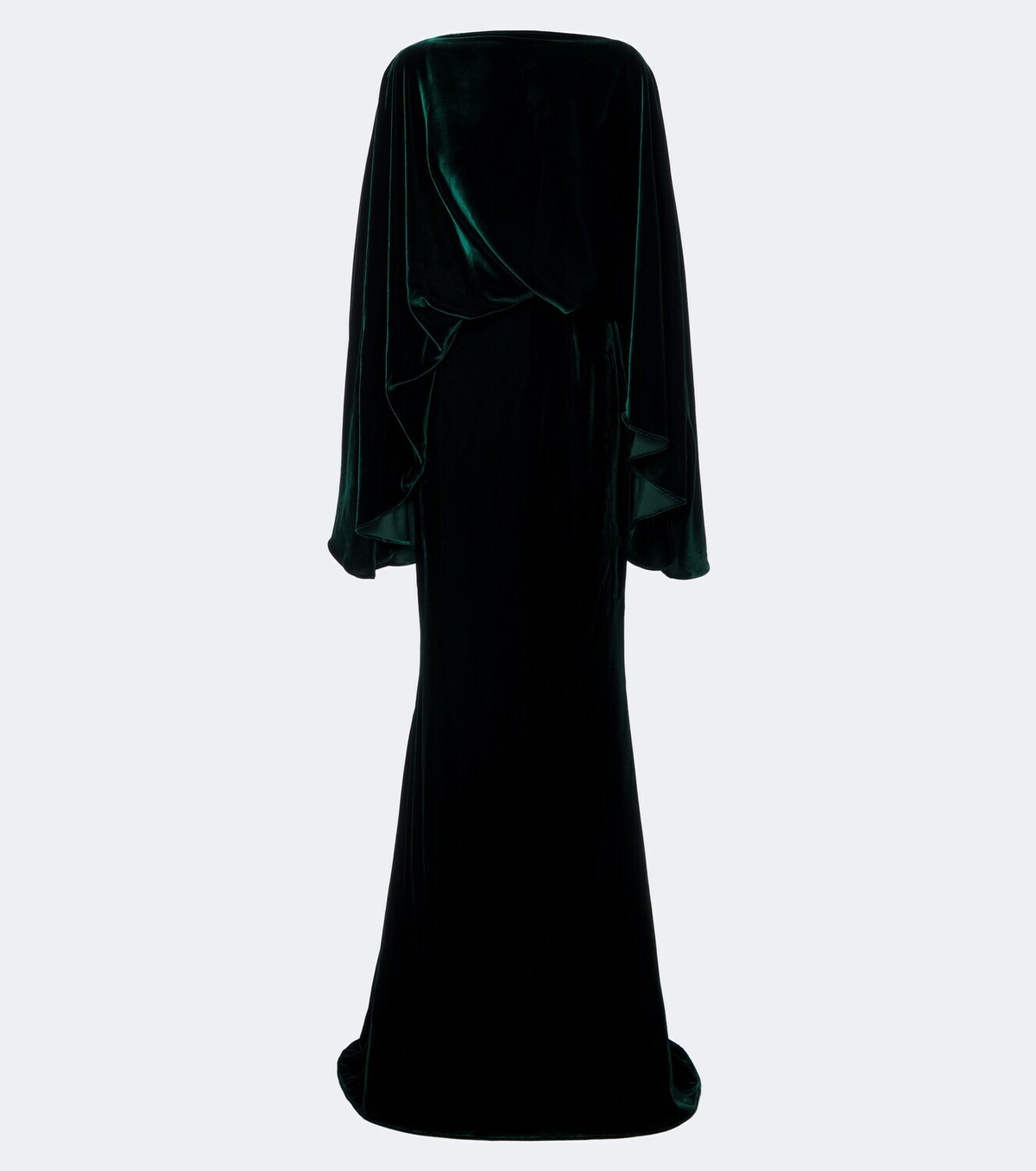Taller Marmo Draped velvet gown