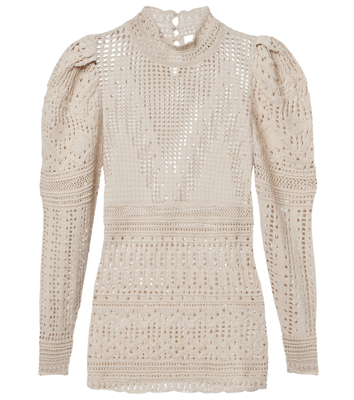 Photo: Isabel Marant Dahara open-knit sweater