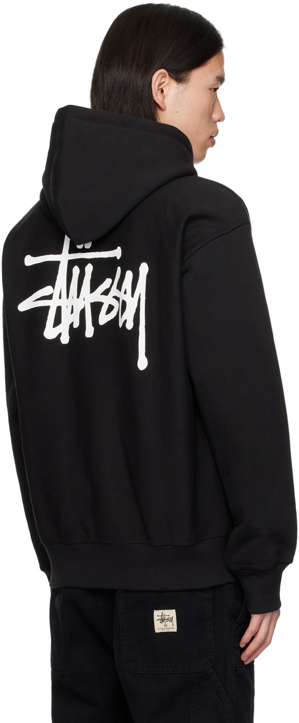 Stüssy Black Basic Hoodie Stussy
