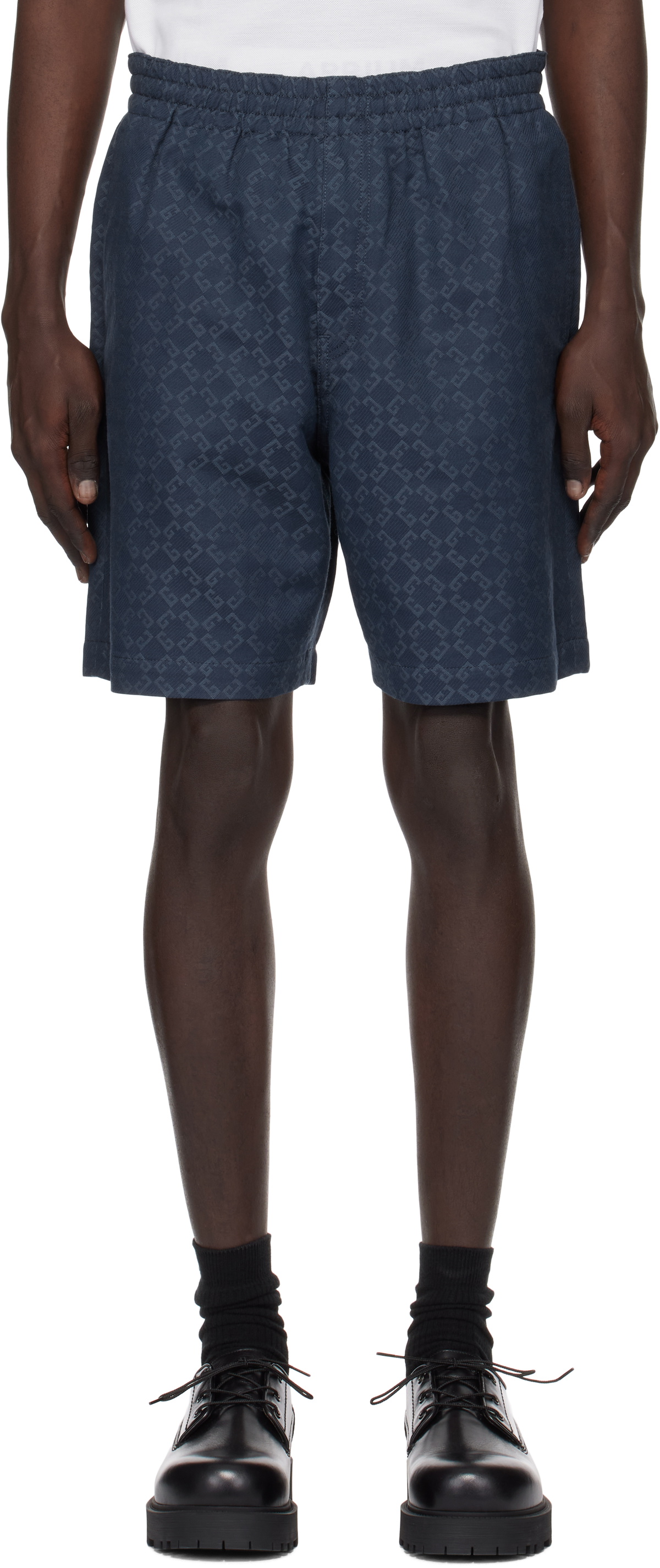 Blue givenchy shorts online