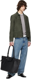 TONYWACK Green Goat Suede Chore Jacket