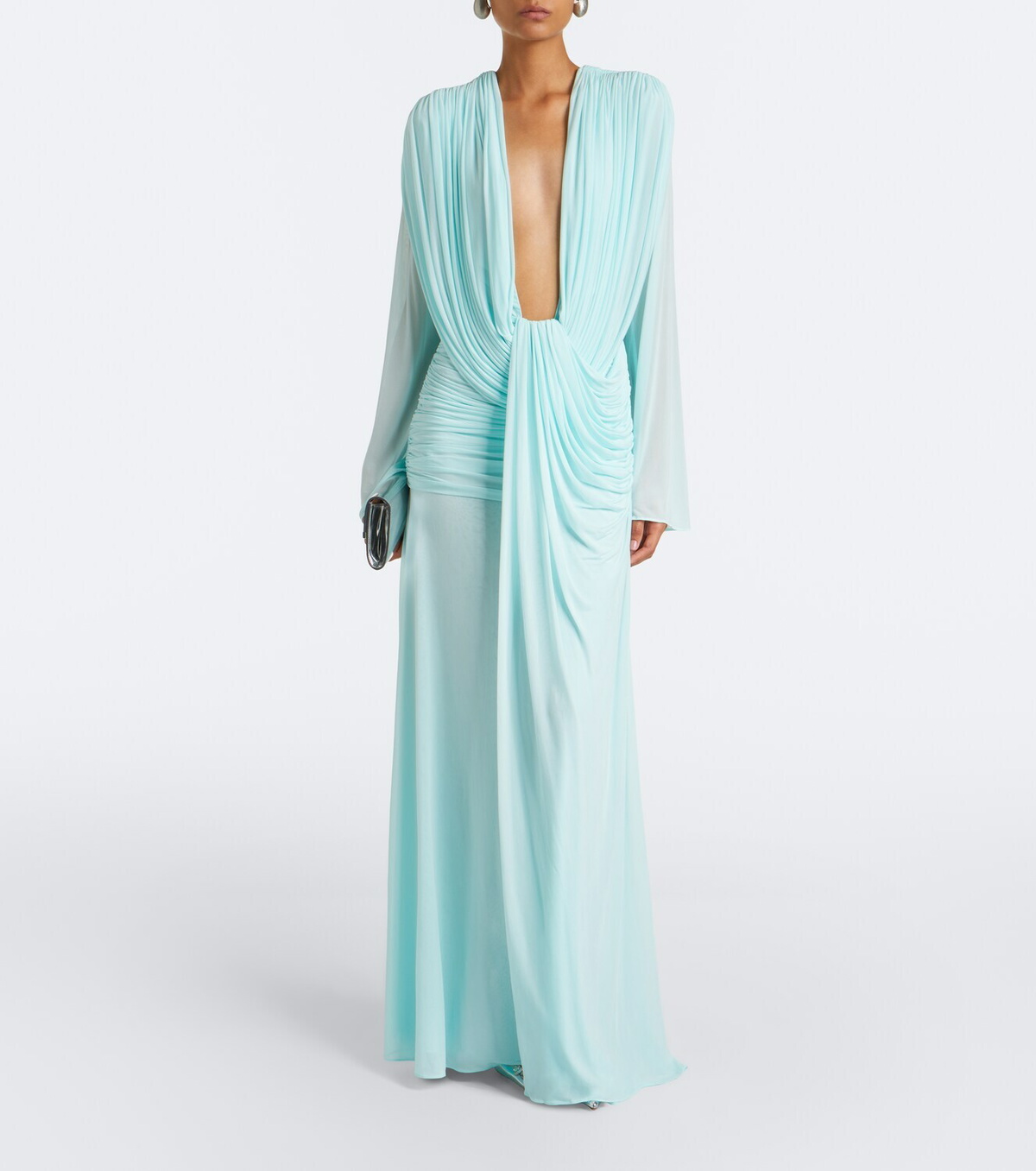 Christopher Esber Ripple draped gown