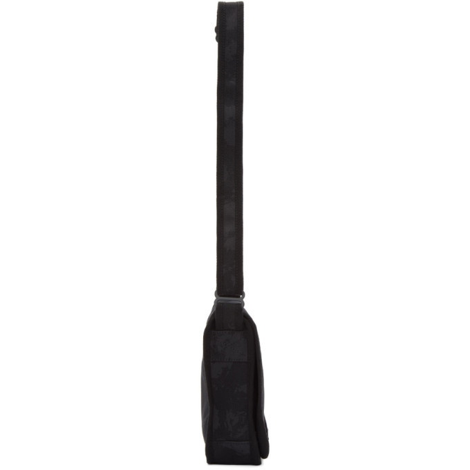 Lad Musician Black Rose Shoulder Pouch