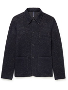 Incotex - Virgin Wool-Blend Tweed Chore Jacket - Blue