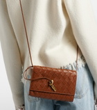 Bottega Veneta Andiamo Intrecciato leather pouch