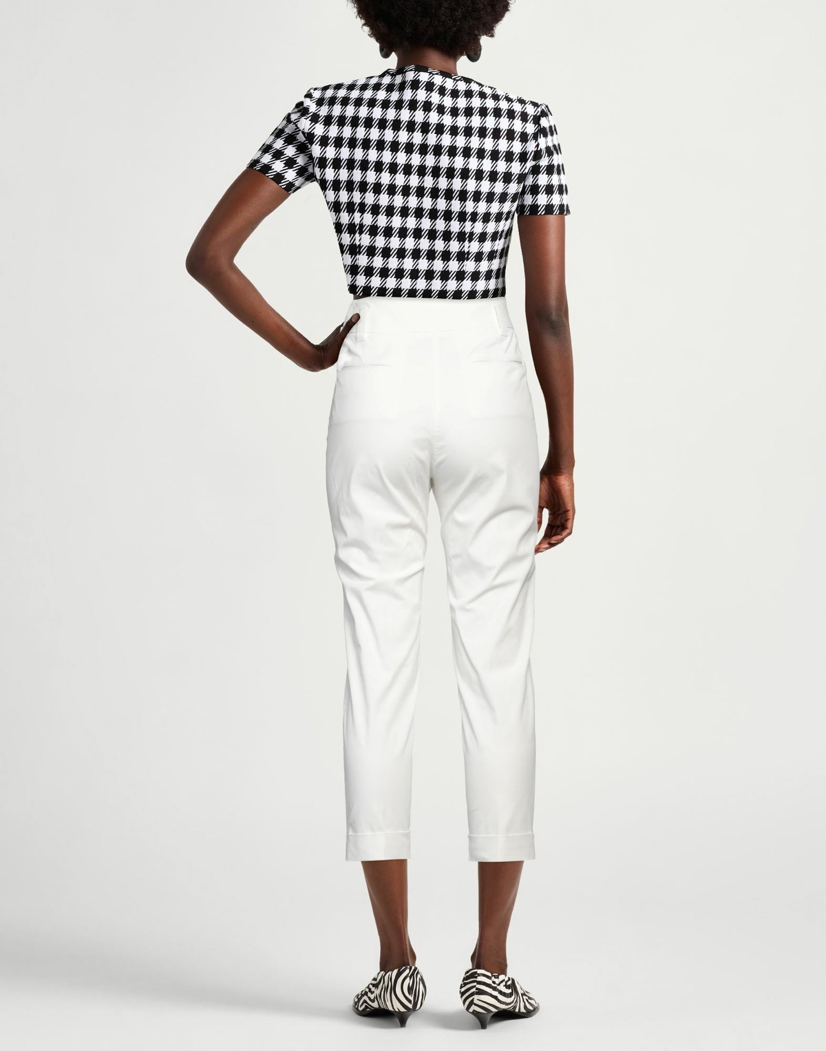 Peserico Womens Pants Ivory