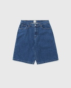Round pocket Denim Short