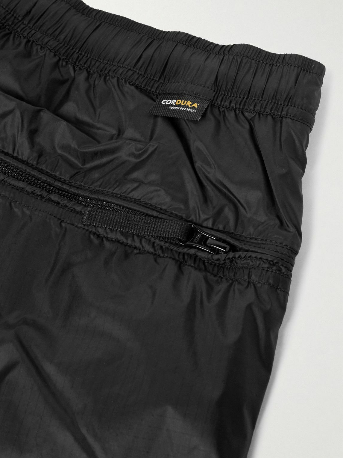 Stone Island - Straight-Leg Logo-Appliquéd Webbing-Trimmed CORDURA® Nylon-Ripstop Track Pants - Gray