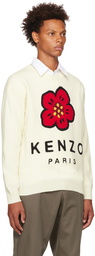 Kenzo Off-White Kenzo Paris Boke Flower Sweater