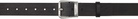 MM6 Maison Margiela Black Cintura Uomo Belt