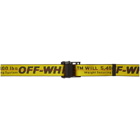 Off-White Yellow Industrial Belt