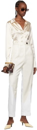 Peter Do White Wool Trousers