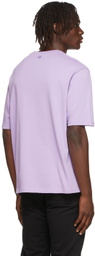 AMI Paris SSENSE Exclusive Purple Ami de Cœur T-Shirt