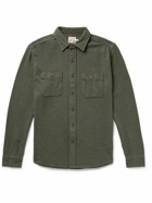 Faherty - Alpine Stretch-Cotton Jersey Shirt - Green