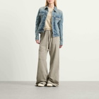 Rick Owens DRKSHDW Women's Denim Trucker Jacket in Washed Indigo