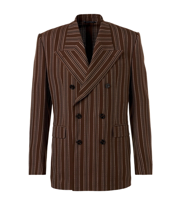 Photo: Dolce&Gabbana Striped blazer