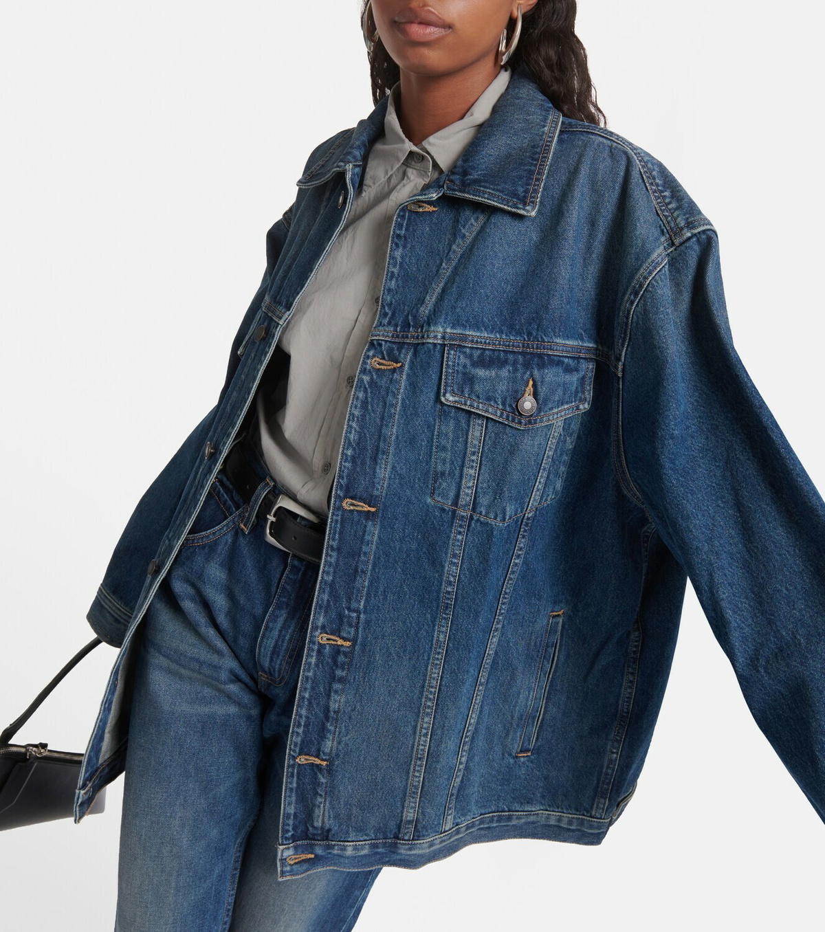 ADAM OVERSIZED DENIM JACKET – Nili Lotan