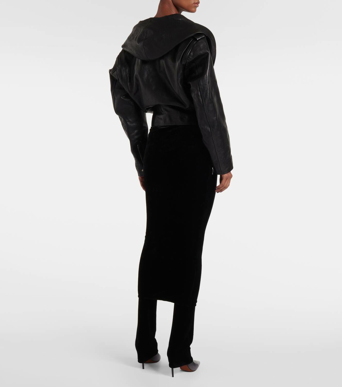 Alaïa Biker leather jacket