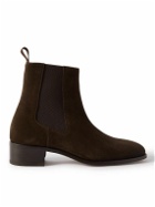 TOM FORD - Alec Suede Chelsea Boots - Brown