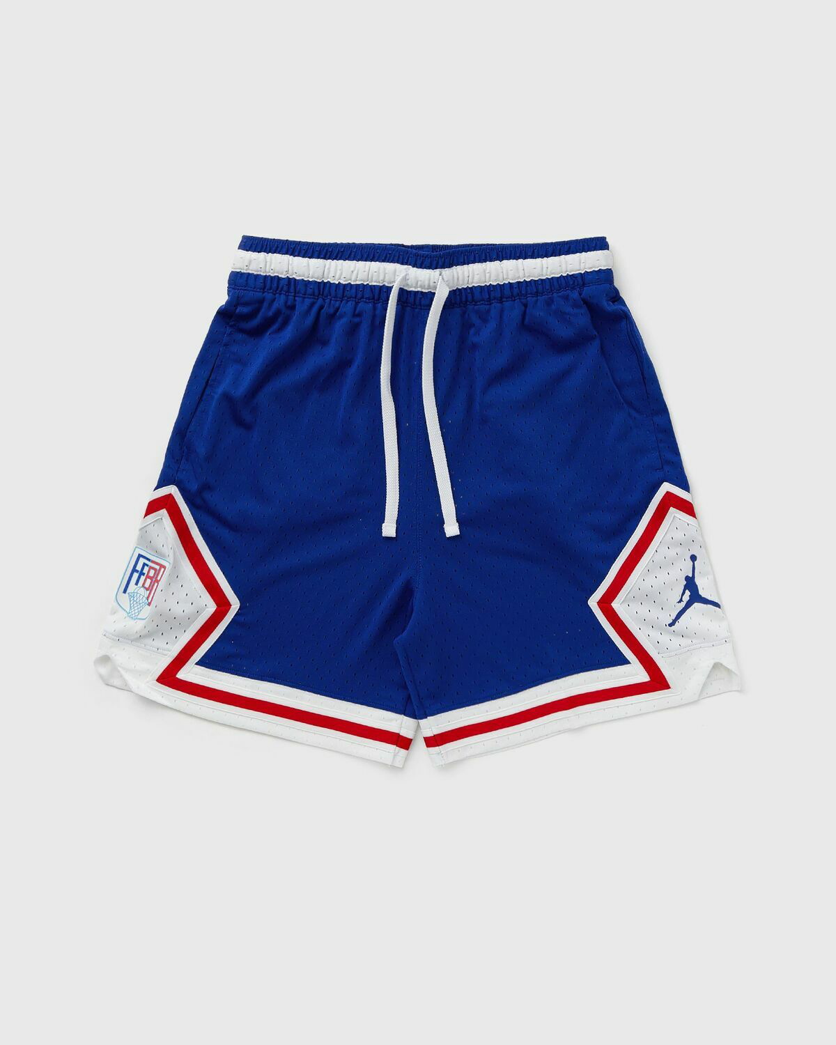 Jordan Jordan Sport X Federation Francaise De Basketball Diamond Shorts Blue Sport Team Shorts JordanLuca