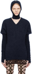 Sinéad O’Dwyer Navy School Sweater