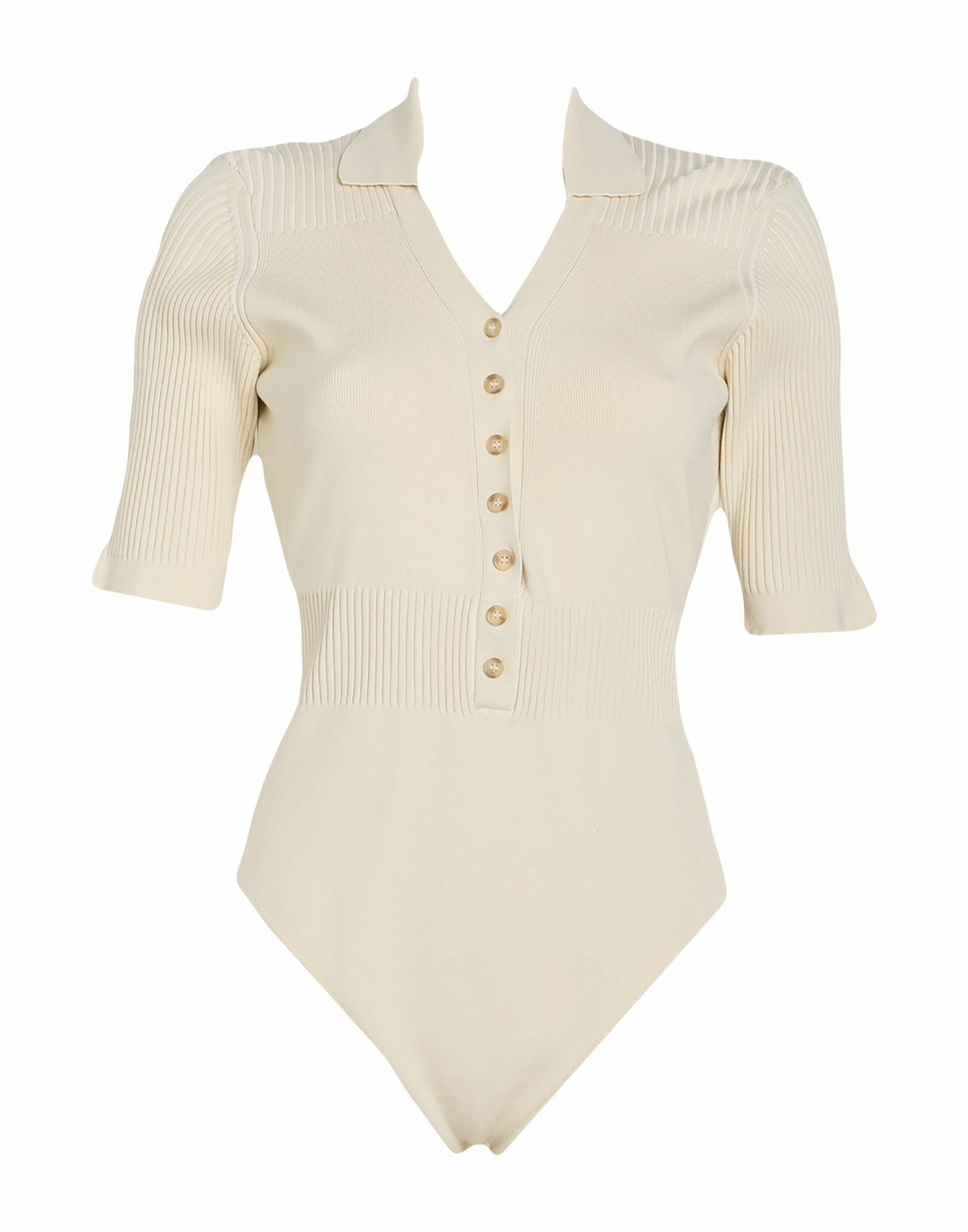 Jacquemus Womens Bodysuit Ivory