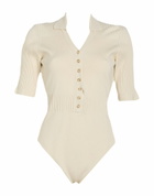 Jacquemus Womens Bodysuit Ivory